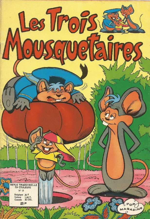 Scan de la Couverture Les Trois Mousquetaires n 31